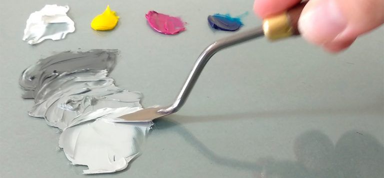 🎨 CÓMO HACER EL COLOR GRIS ⚪ [4 Mezclas diferente]